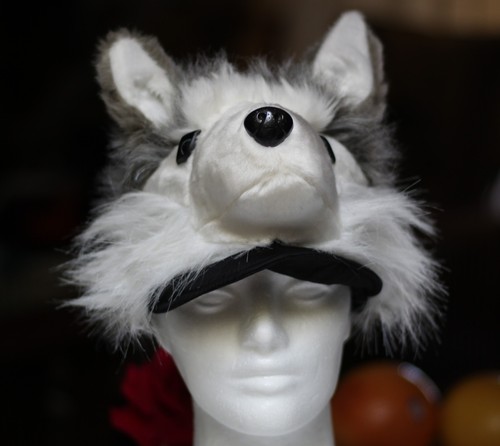 Husky hat plush - hat, huskies